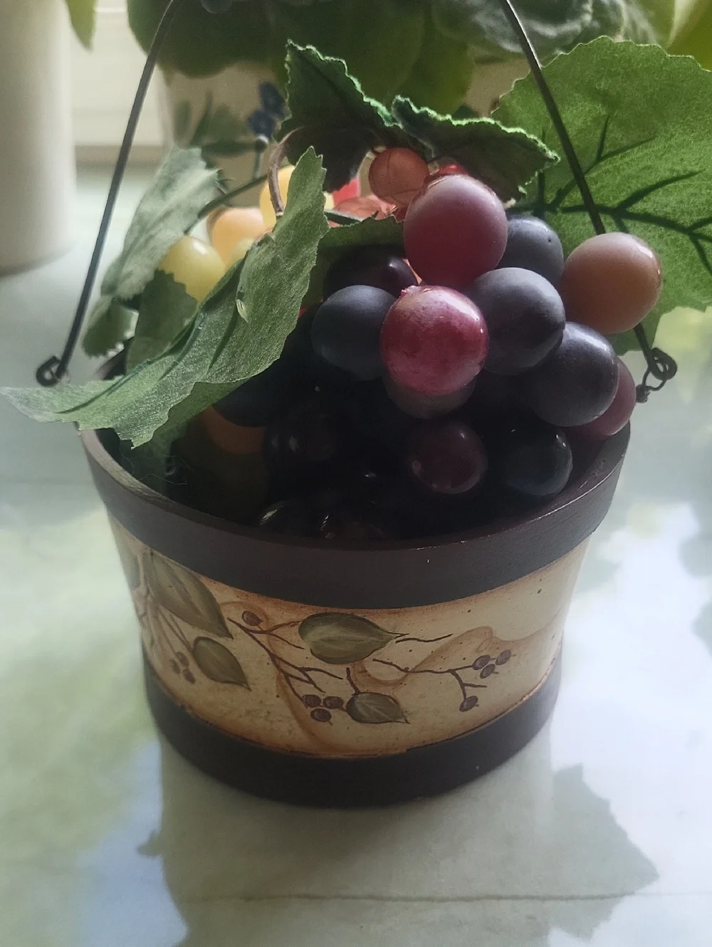 Decorative Faux Grapes Set